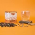 The Indian Chai - Kashmiri Kahwa Chai 100g with Darjeeling Green Tea, Almond, Cardamom, Clove, Cinnamon, Ginger, Rose Petal & Saffron for Digestion and Metabolism, Supports Weight Loss - Fast UK Delivery - Image 4
