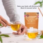 Tea Treasure 28 Days Detox with Garcinia Combogia and Oolong Tea, Belly Fat & Skin Glow, Unflavoured, 100 g - Fast UK Delivery - Image 7
