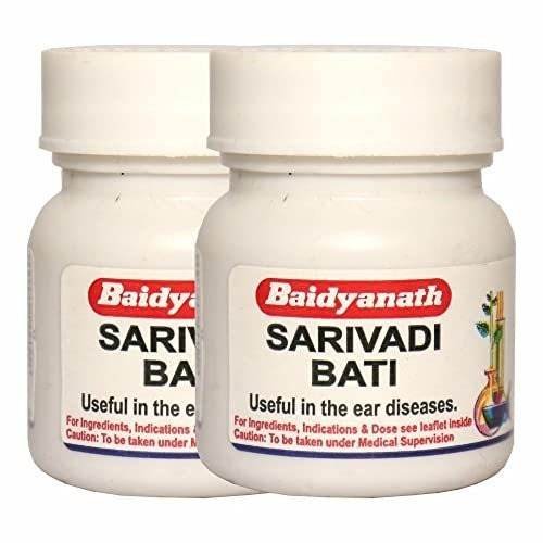uk41c12QZY0BL-1.jpg Baidyanath Sarivadi Bati-20 Tab (Pack Of 2) - Image 1