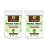 Heera Ayurvedic Research Foundation Natural Moringa Powder|Moringa Oleifera for Nutritious Superfood 400Gm (Pack of 2) - Fast Shipping to USA - Image 2