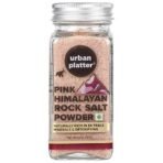 Urban Platter Pink Himalayan Rock Salt Powder, 125g (Unrefined | Additive Free | 100% Pink Rock Salt | Sendha Salt | Glass Jar) - Fast UK Delivery - Image 2