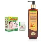 Panchvati Herbals Acne Cream 10 Gm & Honey & Vanilla Shower Gel For Men & Women 300 Ml, Help For Pimples Keeps Moisturized, Nourished And Hydrated Suitable For All Skin Types - Image 2
