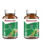 Baidyanath Tulsi Tablets - 60 Tab|Helps in Boosts Immunity | Helpful in Cough & Cold (Pack of 1) - Fast UK Delivery