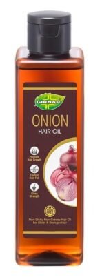 Girnar Onion Shampoo 100ml And Girnar Onion Hair Oil 90ml Combo Pack For Men And Women - Fast UK Delivery - Image 3