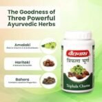 Baidyanath Triphala Churna - 400gm | Supports Healthy Digestive Tract | Helpful in Bowel Wellness, Acidity & Gas Relief (Pack of 1) - Fast UK Delivery - Image 4