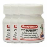 Baidyanath Vyoshadi Bati-40 Tab (Pack Of 3) - Fast UK Delivery