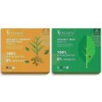 Teabox Organic Turmeric Ginger Tulsi Green Tea 25 Teabags & Teabox Organic Green Mint Tea 25 Teabags - Fast UK Delivery - Image 2
