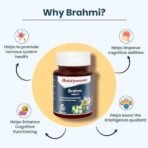 Baidyanath Brahmi Tablets- 60 Tab | Helps To Handle Life?s Daily Stress | Promotes Mind Relaxation (Pack of 2) - Fast UK Delivery - Image 4