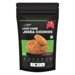 Green Sun Low Carb Snacks Hamper| Pack of 1 | 6 Healthy Keto Snacks + FREE Low Carb Flour | Almond Cookies | Jeera Cookies| Chocolate |Coated Peanuts| Tidbits | Crispies | Low Carb Flour - Fast Shipping to USA & Canada - Image 6