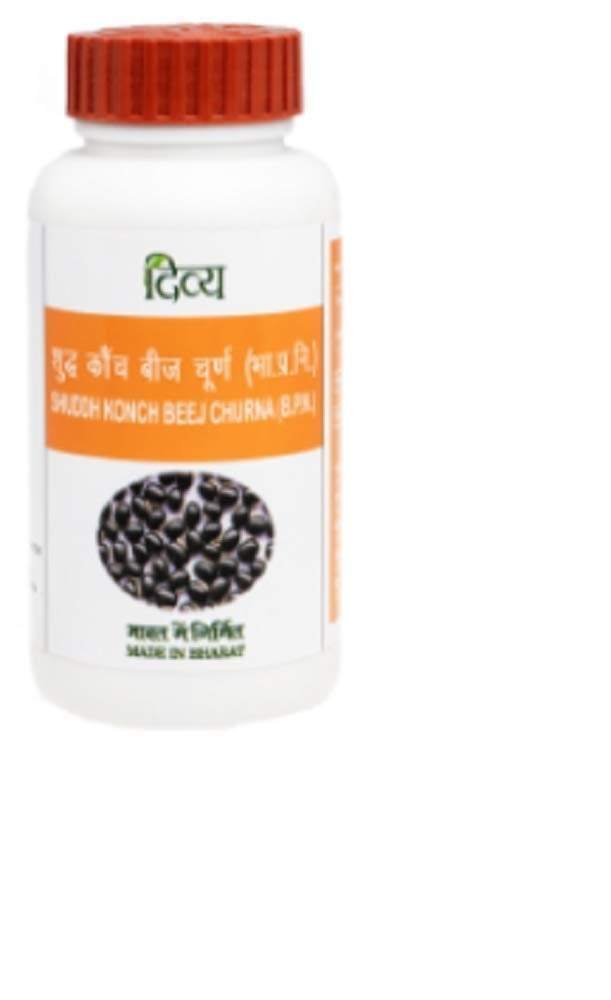 uk41ehzsOOxmL.jpg Patanjali Konch Beej Churna Shuddh - Pack of 3 - Fast UK Delivery - Image 1