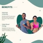 Neuherbs Spirulina Powder (100g, Pack of 1) | For Men & Women | Natural Superfood | Rich in Protein, Vitamins & Minerals | Boost Energy & Immunity - Fast UK Delivery - Image 4