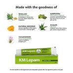 Kerala Ayurveda KM Lepam - 20 g (Pack of 2) | Headache Relief Balm | Ayurvedic Balm for Headache | 100% Ayurvedic | With Sallaki, Aloe Vera, Kapoora, Original Beeswax | 20g X 2 - Fast UK Delivery - Image 7