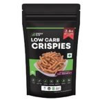 Green Sun Low Carb Snacks Hamper| Pack of 1 | 6 Healthy Keto Snacks + FREE Low Carb Flour | Almond Cookies | Jeera Cookies| Chocolate |Coated Peanuts| Tidbits | Crispies | Low Carb Flour - Fast Shipping to USA & Canada - Image 5