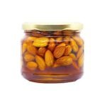 Tassyam Wild Honey with California Almonds 400g | All Natural & Pure - Fast UK Delivery - Image 3