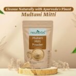 Neuherbs Multani Mitti Powder 200g (Pack of 1) For Men & Women | Pure & Natural Powder for Deep Skin Cleansing | Cruelty & Paraben Free | With No Artificial Colour & Additives - Image 6