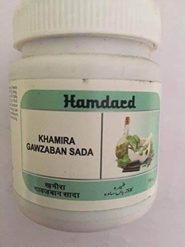 uk41ft6fUZQXL-1.jpg Hamdard Khamira Gawzaban Sada 150G Pack Of 2 - Khamira - Fast UK Delivery - Image 1