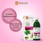 KRISHNA'S HERBAL & AYURVEDA She Care Juice 1000ml, Herbal Supplement for Hormonal Balance, PCOS, PCOD, Period Pain Relief, Hair and Skin Health | Women Wellness Juice - Fast UK Delivery - Image 3