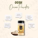 OOSH Dry Onion Powder 100g ( 50g x 2) | Onion Powder for Cooking | Kitchen Essential | 100% Free of Additives | Made in Small Batches | Strong Fragrance and Rich Flavor - Fast UK Delivery - Image 5