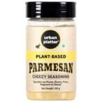 Urban Platter Parmesan Cheese Shaker Jar, 100g [Plant-Based, Cheesy Seasoning, Dairy-Free, Not Milk Cheese] - Fast UK Delivery - Image 2