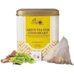 The Indian Chai - Arjun Tea For Good Heart 30 Pyramid Tea Bags | Promotes Heart Health Controls Blood Pressure | Herbal Tea with the Goodness of Arjuna Chhal, Ashwagandha, Brahmi, etc | Ayurvedic Tea - Fast UK Delivery - Image 2
