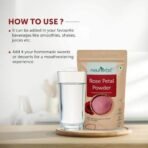 Neuherbs Rose Petal Powder (100g Pack of 1) | Antioxidant Support To Revitalize Skin Health | 100% Pure & Natural | Face Pack For Cleansing & Hydration - Image 6
