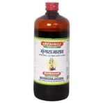 Baidyanath Bhringrajasava Syrup |Made with Natural Ayurvedic Ingredients for Hair, Liver, Cough Health and Blood Purifer | (450 Ml X 2Pack) - Fast UK Delivery