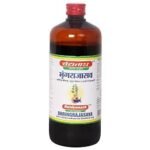 Baidyanath Bhringrajasava Syrup |Made with Natural Ayurvedic Ingredients for Hair, Liver, Cough Health and Blood Purifer | (450 Ml X 1 Pack) - Fast UK Delivery