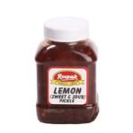 Roopak Pickle - Lemon Sweet and Sour, 400g Bottle - Fast UK Delivery - Image 2