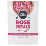 Urban Platter Sun Dried Rose Petals, 100g (100% Edible, Sun-Dried | Gulab Patti | Dried Rose Petals | Use in Tea, Baking, Making Rose Water, Crafting) - Fast UK Delivery - Image 2