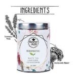 Karma Kettle Birdsong Silver Tips White Tea with Lavender Flowers, Cockscombs Flowers (30 g Loose Leaf Tin), 30 g - Fast UK Delivery - Image 4