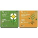 Teabox Organic Darjeeling Green Tea 25 Teabags & Teabox Organic Turmeric Ginger Tulsi Green Tea 25 Teabags - Fast UK Delivery - Image 2