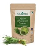 Neuherbs Organic Wheatgrass Powder | Ayurvedic Support For Natural Detox | Immunity Booster | Herbal Supplement | NON-GMO, Vegan, Antioxidant, Superfood | Certified Organic - 100g - Image 2