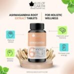 Bliss of Earth High Potency Terminalia Arjuna Bark Extract Tablets 500mg & High Potency Ashwagandha Root Extract Tablets 500mg With Quick Release & Enhanced Bioavailability 60 Tablet (Pack of 2) - Fast UK Delivery - Image 4