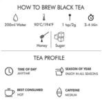 Octavius Darjeeling Autumn Flush Whole Leaf Black Tea | Well Balanced, Smooth, Sweet, Fruity, Floral Brew | Also Robust & Full Bodied | 100 GMS (50 Cups) - Fast UK Delivery - Image 4