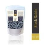 OOSH Black Raisin Seedless | Kaali Drakh 1200grams | Pouch Packing ( Pack of 2 - 600grams x 2 ) - Fast UK Delivery - Image 4