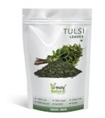 Holy Natural Tulsi Leaves 200 Gm | Queen of Herbs | Dried Tulsi Leaves, Dried Tulsi Buds | Tulsi leaves also called Holy Basil (Ocimum tenuiflorum), tulasi, and Indian Basil - Image 2