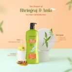 Trichup Hair Fall Control Natural Shampoo 640 ml - Enriched with Bhringraj - Cleanse Your Hair Effectively & Protect From Breakage - Get Healthy & Shiny Hair All Day Long - Fast UK Delivery - Image 3