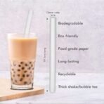 Octavius | Bubble Tea Tapioca Pearls - 200 Gm With 5 Thick Straws | Bubble Tea, Tapioca Pearls For Bubble Tea, Boba Drink, Bubble Tea Straws, Boba Tea - Fast UK Delivery - Image 5
