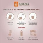 KRISHNA's HERBAL & AYURVEDA Cardiac Care Juice - 1000 Ml | Ayurvedic Heart Care Expert | Healthy Heart Cardiac Wellness | Enriched With Arjuna Chaal, Kutki, Amla, Anardana & Pushkar Mool - Fast UK Delivery - Image 7