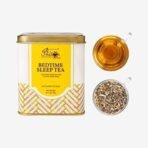 The Indian Chai Bedtime Sleep Tea 30 Pyramid Tea Bags with Passion Flower, Valerian Root, Chamomile Flower, Gotu Kola etc for Restful and Peaceful Sleep, Herbal Tea - Fast UK Delivery - Image 3