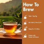 Tea Treasure Darjeeling Oolong Whole Leaf Tea 50gm | Boosts Metabolism | Aids Oral Care | Energises The Body - Fast UK Delivery - Image 7