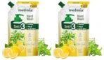 Medimix Ayurvedic Nature Fresh Hand Wash Refill With Lemon, Tulsi & Aloe Vera For Soft & Odour-Free Hands 175ml | 99.9% Germ Protection | Shop Herbal | Natural | Soap-free | 100% Vegan (Pack of 2) - Fast UK Delivery - Image 2