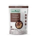 Neuherbs Omega Oatmeal with Berries,Nuts & Seeds 400 g (Loaded With 12.40g Protein) | Chia, Almonds, Oats & Berries | Diet Food for Weight Loss | Wholegrain Cereal | Breakfast Food | Protein Oats - Fast UK Delivery - Image 2