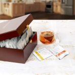 Tea Treasure Wooden Tea Chest - 60 Pyramid Tea Bags - Fast UK Delivery - Image 4