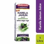 Baidyanath Asli Ayurved Asli Ayurved Karela Jamun Juice Paraben Free With No Added Sugar - 1litre, Pack of 1 - Fast UK Delivery - Image 2