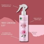 Bliss of Earth Damask Rose Water Spray For Face & Skin, 100% Pure Organic Hydrosol, Soothing Facial Toner, Natural Aromatherapy Mist for Skin and Hair Care, 200ml - Fast UK Delivery - Image 6