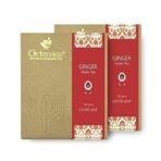 Octavius Ginger Wellness Detox Loose Leaf Green Tea - 100 Gms (Pack of 2) - Fast UK Delivery - Image 2