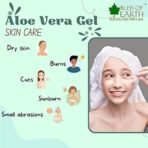 Bliss of Earth Aloe Vera Gel Pure Crystal Clear | Best For Face, Body & Hair | Effective Cooling, Soothing & Hydrating | Colour and Fragrance free Alcohol and Paraben Free | 200GM - Fast UK Delivery - Image 4