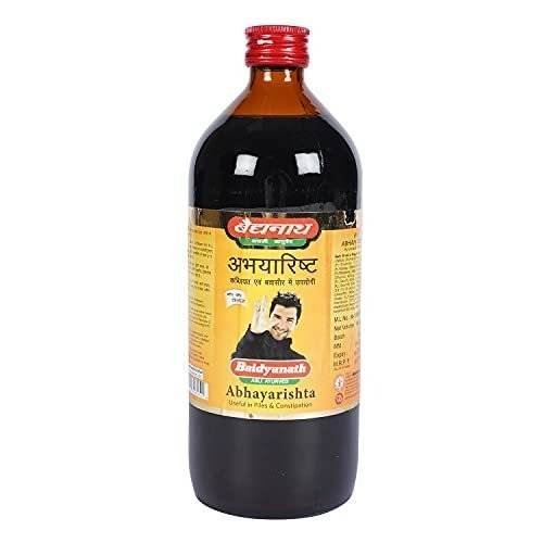 uk41ns0BsKq2L-1.jpg Baidyanath Abhyarishta Syrup || Useful in Piles & Constipation Relief Tonic |680 ML || - Fast UK Delivery - Image 1