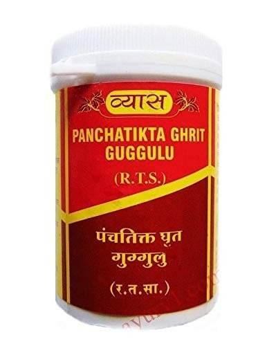 uk41nz5NcklL-1.jpg Vyas Panchatikta Ghrit Guggulu 100 tab. - Fast UK Delivery - Image 1
